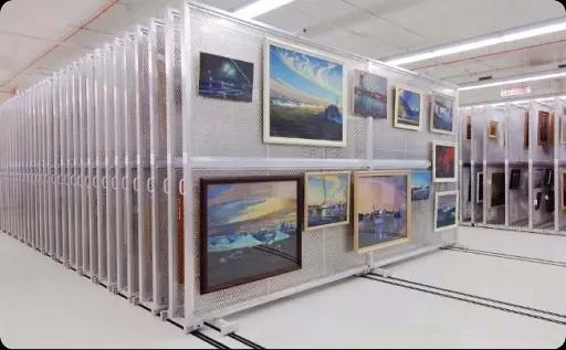 Art storage racks