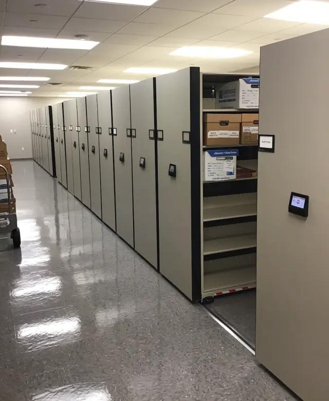 High density shelving