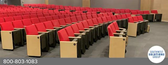 Fixed auditorium seating