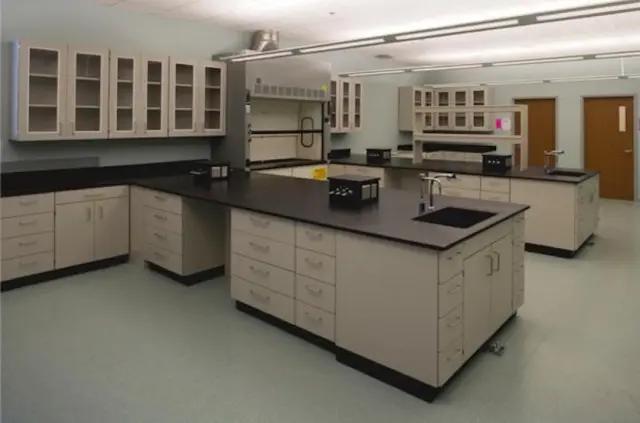 Steel lab cabinets