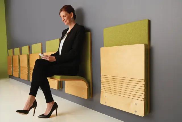 Wall Mounted Folding Chair
