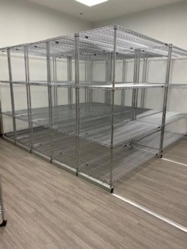 Bottom Track Wire Shelving