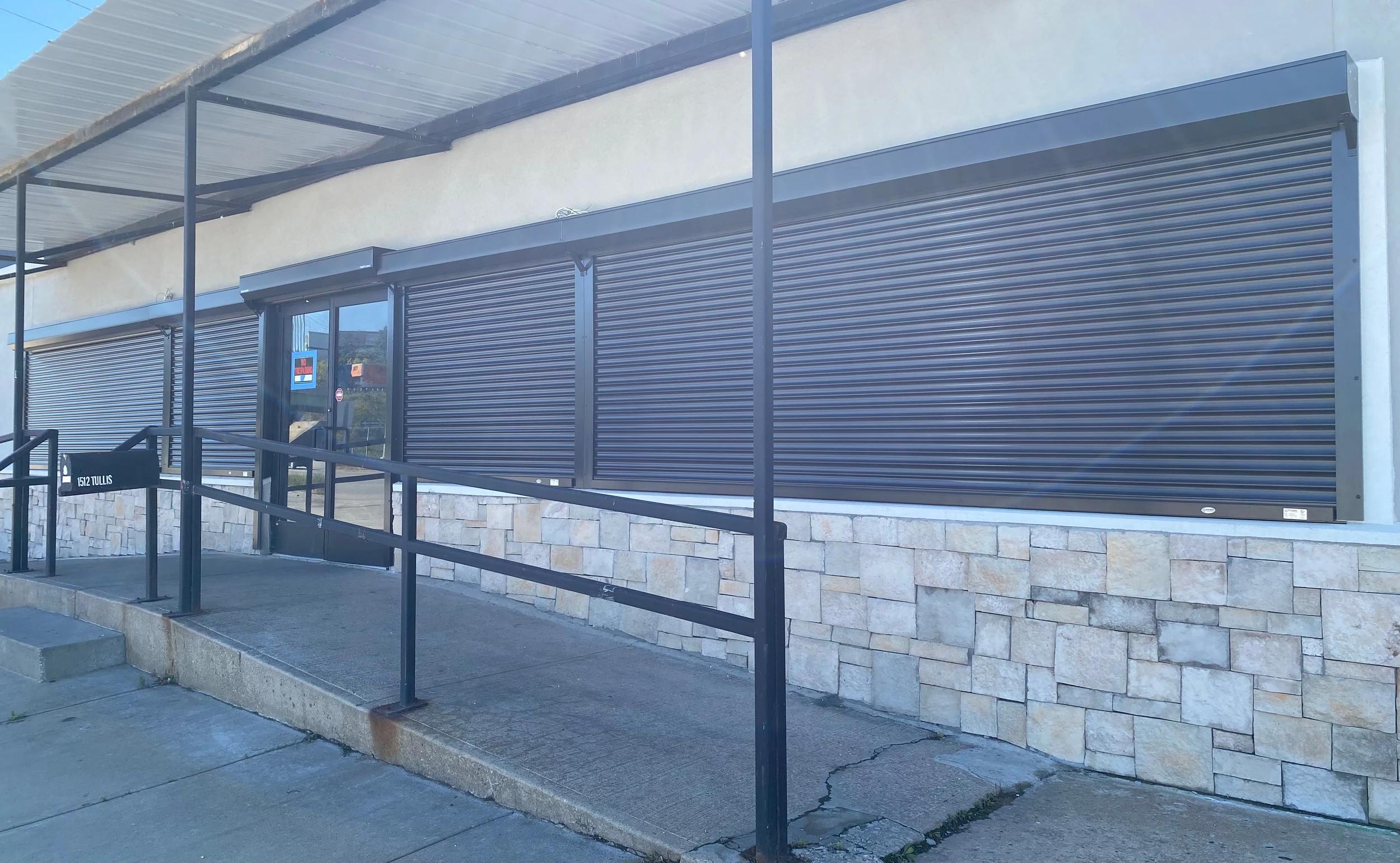Outdoor security shutter