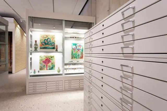 Flat Media Drawers