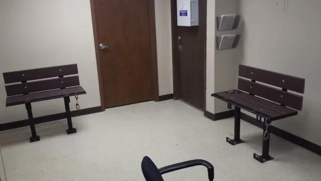 Freestanding Restraint Bench