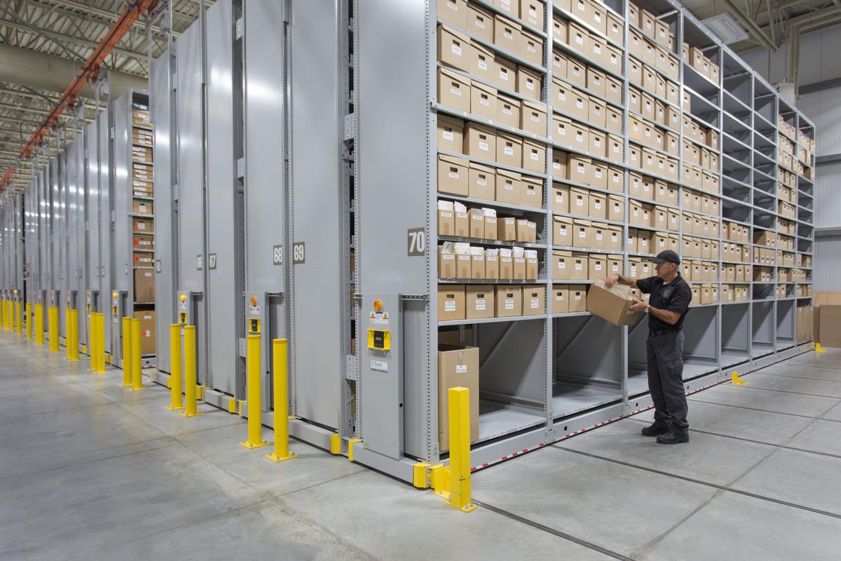 High Density Evidence Storage