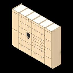 thumbnail size of the product image Smart lockers