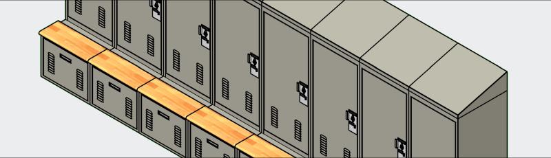 image of a drawing of a cabinet