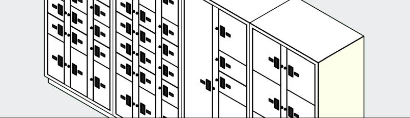 image of a drawing of a cabinet