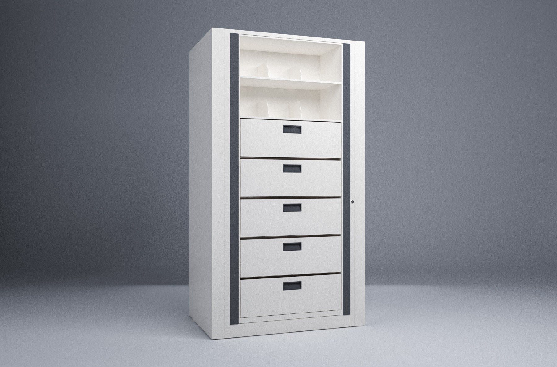 Rotary File-Legal-1 Starter 7 Tier-Drawers