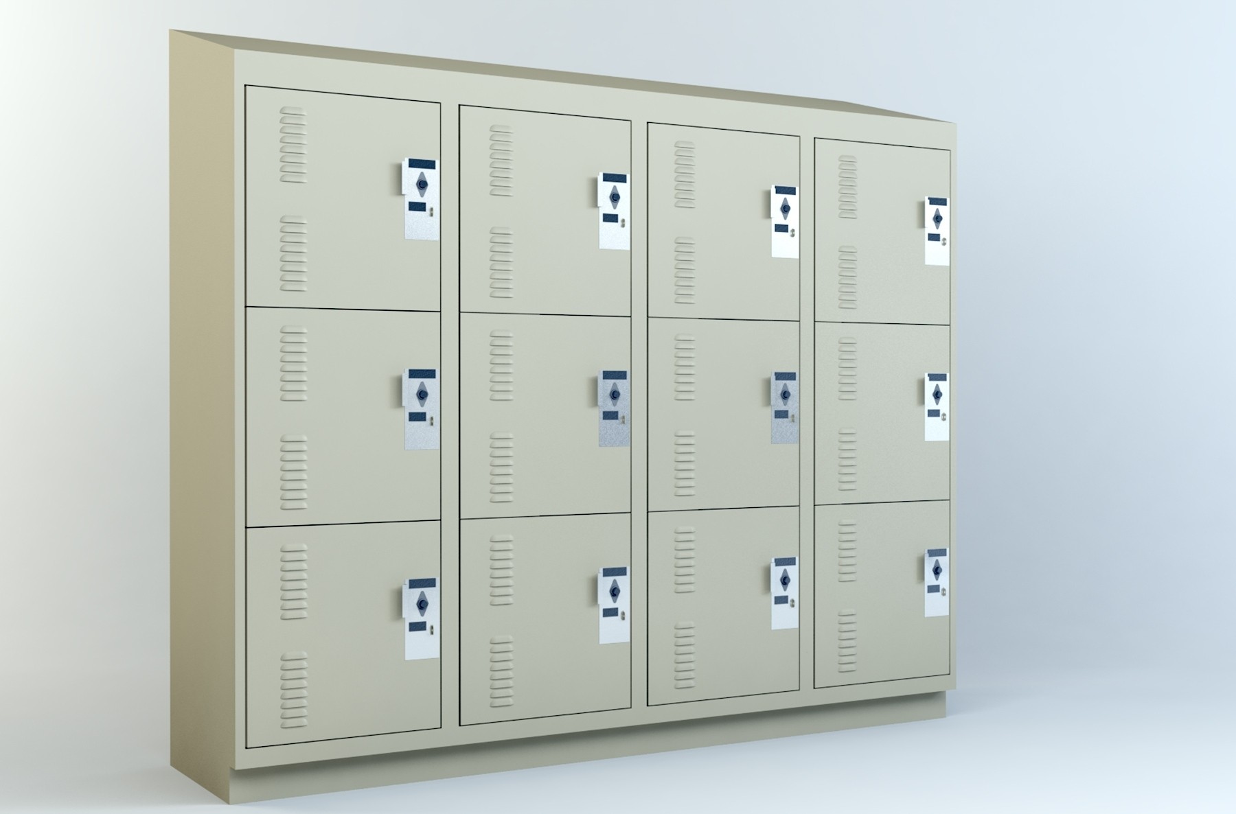 3 Tier-Option 1 Personal Storage Lockers