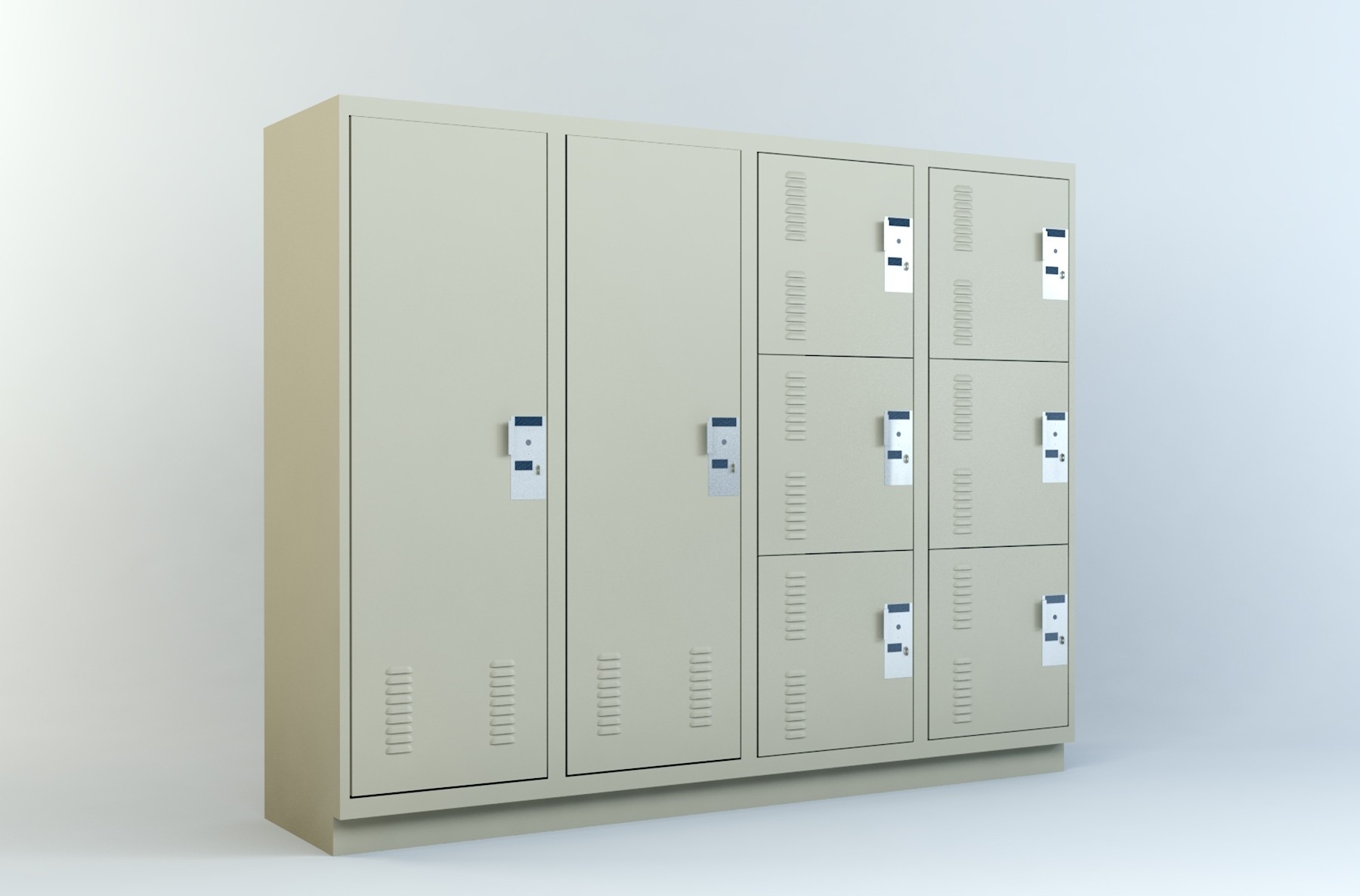 Combo-Option 1 Personal Storage Lockers
