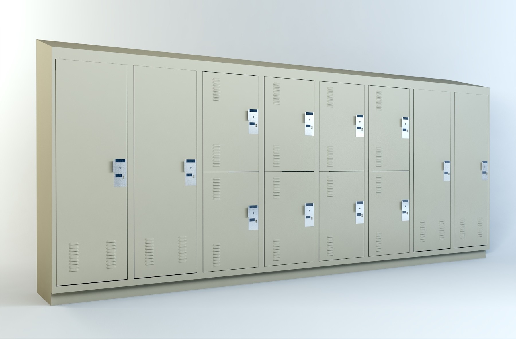 Combo-Option 2 Personal Storage Lockers
