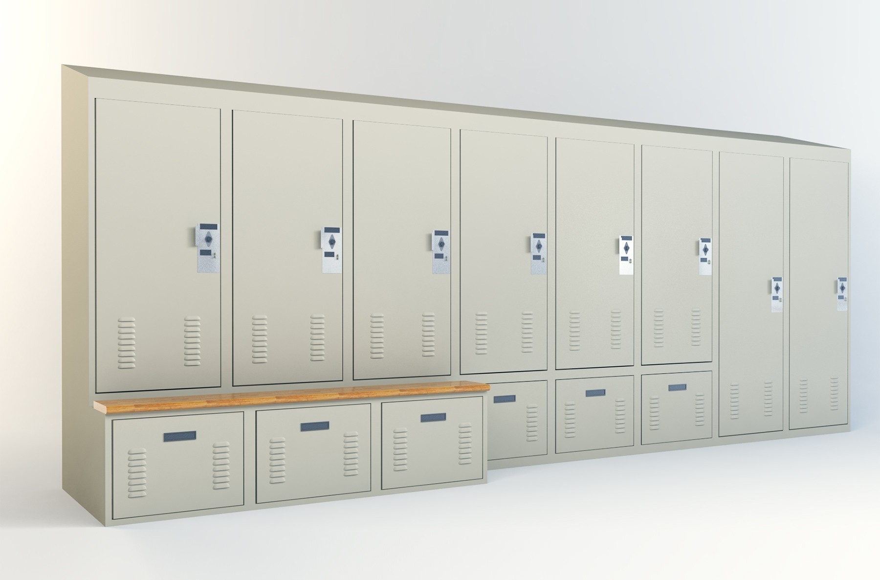 Combo-Option 4 Personal Storage Lockers