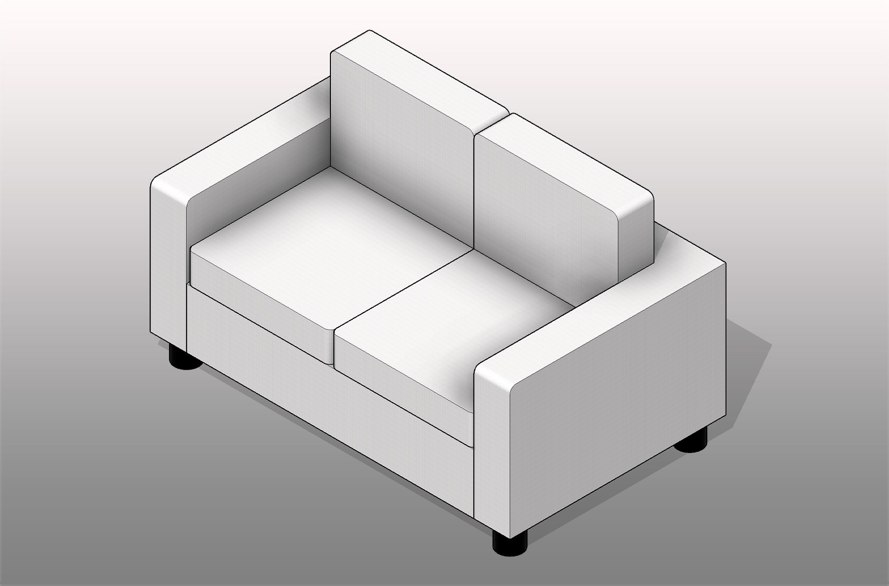 Couch Residential Furniture