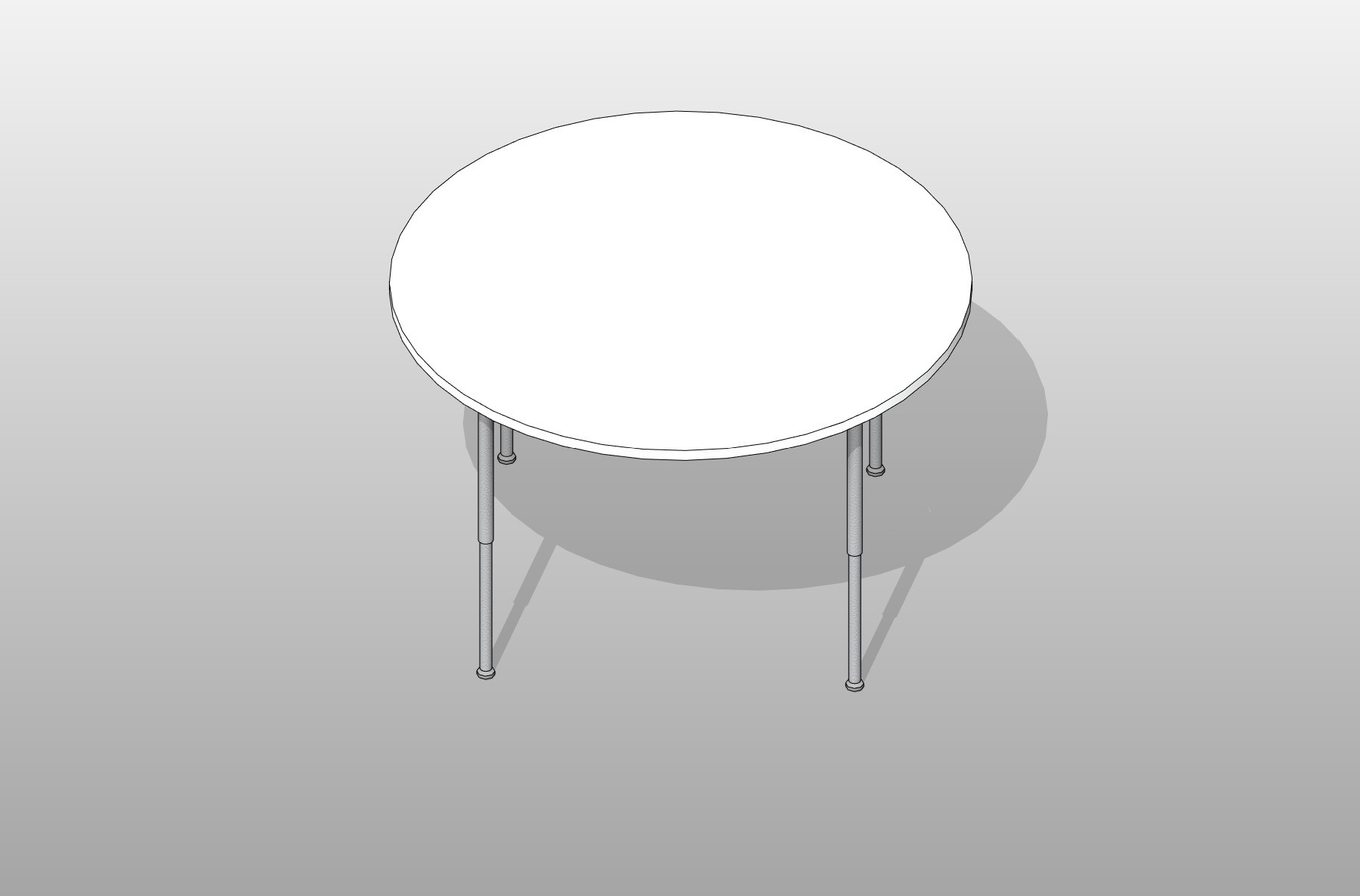 Round Table Classroom Table