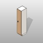 Single or Double Door Laminate Locker