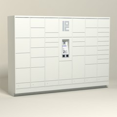 125 Unit - 40 Total Openings - Steel Smart Locker