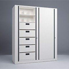 Rotary File-Letter-1 Starter-1 Adder-7 Tier-Drawers-Render Small