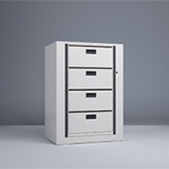 Rotary File-Letter-1 Starter-4 Tier-Drawers-Render Small