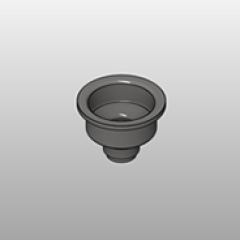 SSG Drain Cup Strainer SST Small