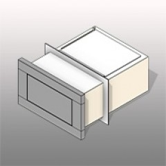 SSG Drawer Pass-Thru Tray PCS Small