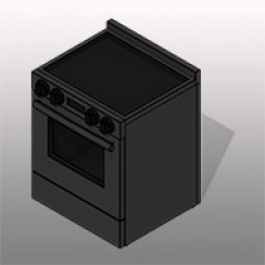SSG Generic Electric Stove 30in Small
