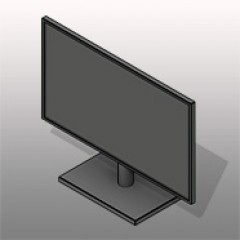 SSG Monitor Generic PLA 27 inch with base Small