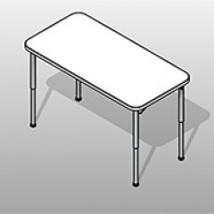 SSG Table Educational Rectangle Laminate 24x48 Small