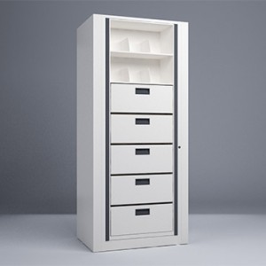 Rotary File-Letter-1 Starter 7 Tier-Drawers