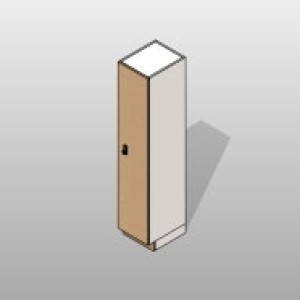 ADA-Compliant Single Laminate Storage Lockers Small