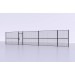PCS 1 Sided Wire Partition Wall Hinged Door Large