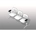 SSG Seat Tandem Lounge Armrests PPL 3 Chairs Large