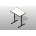 SSG Table Freestanding Educational LAM Adjustable 2436 SH Large